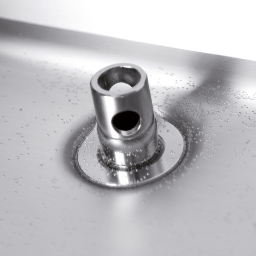 Décharge cuvette bruleurs 2 feux Diamond - Accessoire professionnel