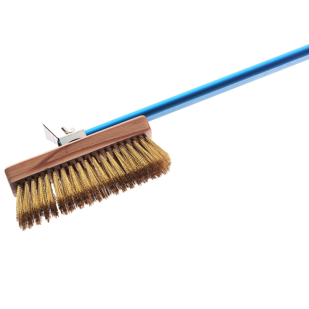 Brosse laiton DIAMOND tête orientable aluminium anodisé pour four