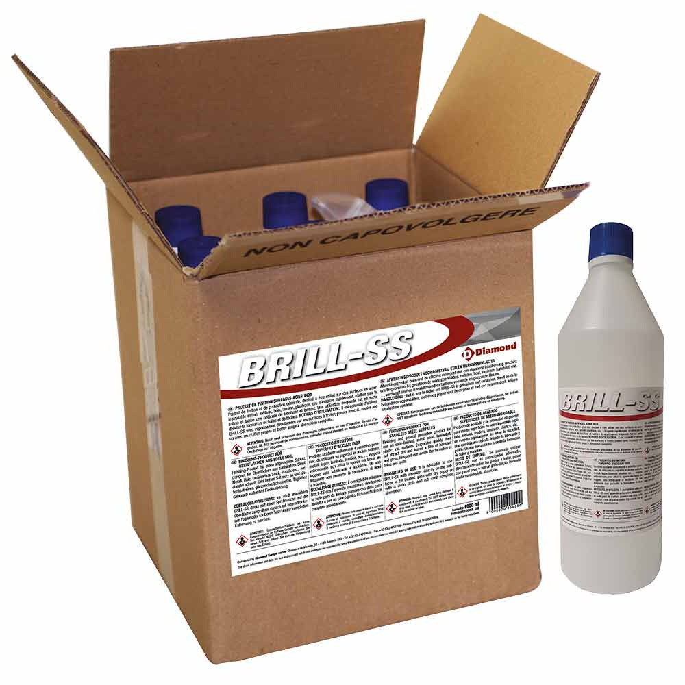 Produit de finition acier inoxydable - Protection brillante DIAMOND