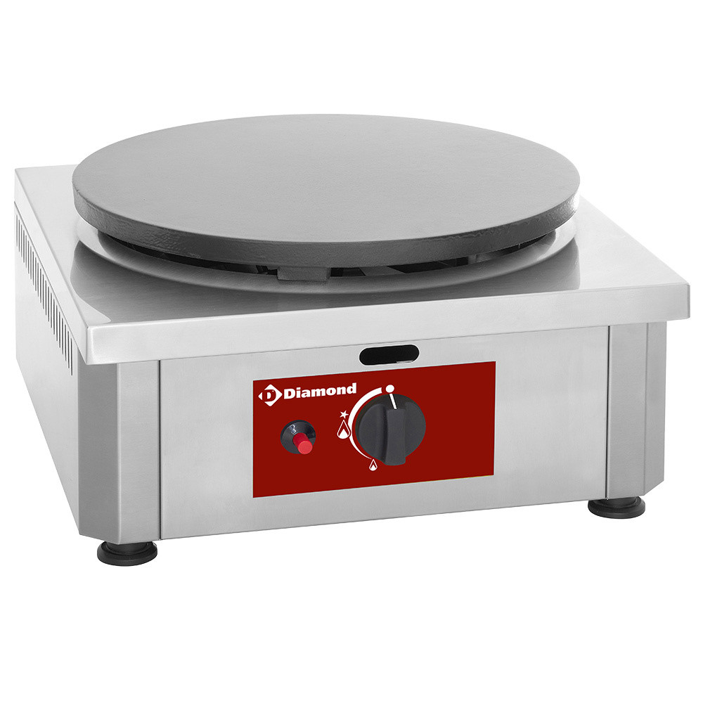 Crêpière gaz DIAMOND Ø400 mm - Haute performance pour professionnels