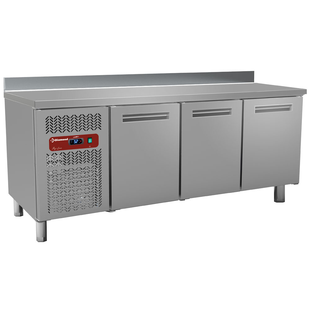 Table frigorifique DIAMOND 3 portes 395L - Réfrigération ventilée pro