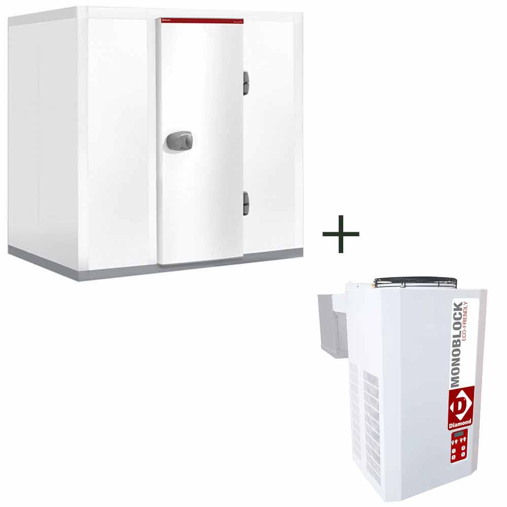 Ensemble congélation DIAMOND -15°C à -25°C | Chambre froide MINICOLD