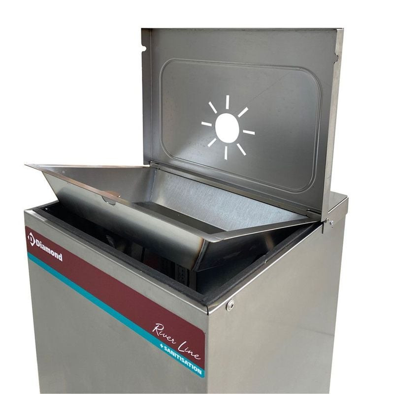 Fontaine réfrigérée à pédale DIAMOND - 35 L/h - Eau fraîche hygiénique