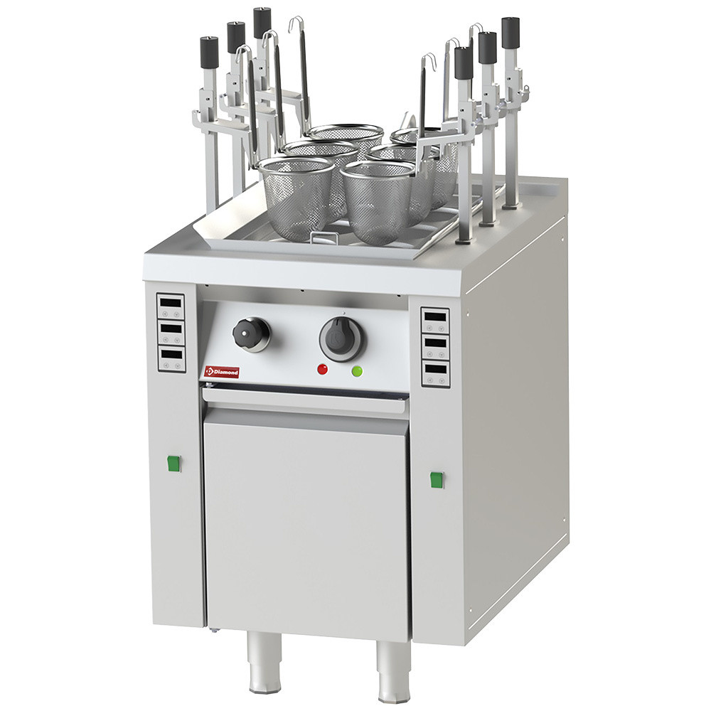 Cuiseur à Nouilles DIAMOND 12KW - Relevage automatique 6 paniers