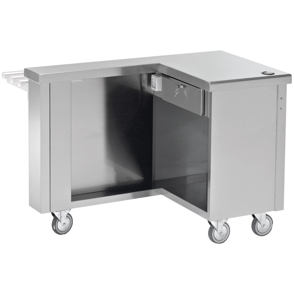 Module caisse droite DIAMOND CD12 - Buffet self-service HORECA en inox