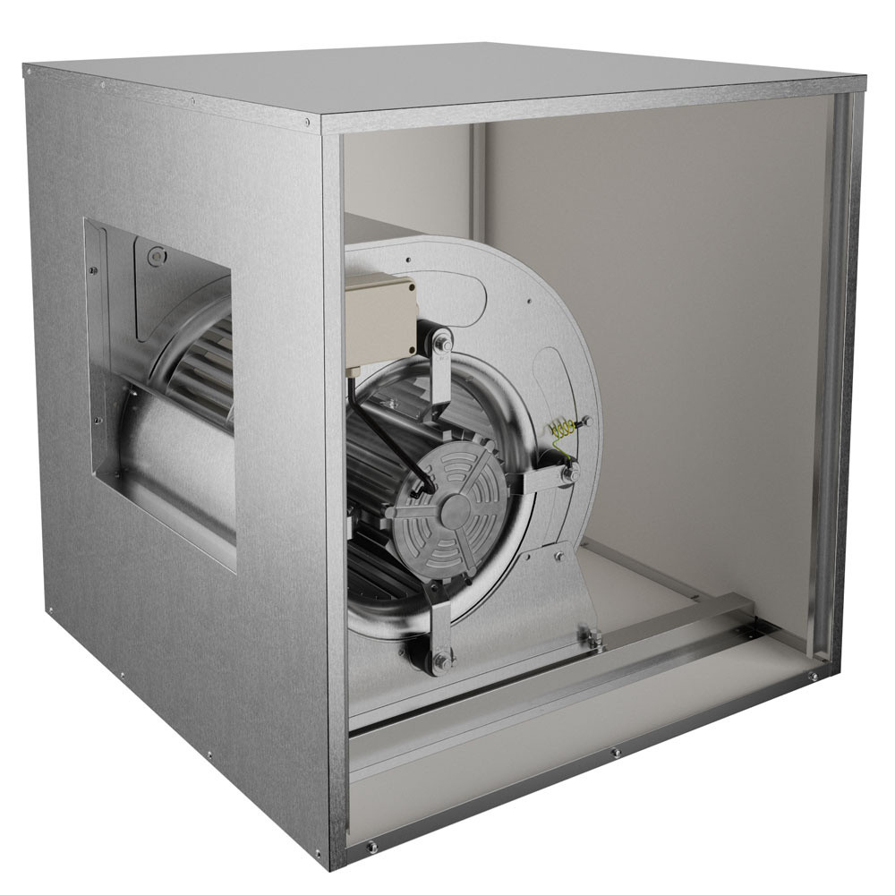 Ventilateur centrifuge DIAMOND avec caisson insonorisé - 3000 m³/h