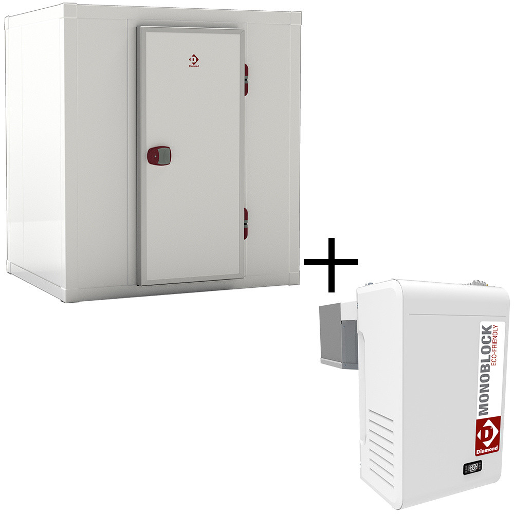 Ensemble chambre froide DIAMOND -5°C à +15°C | 5,3 m³ volume intérieur