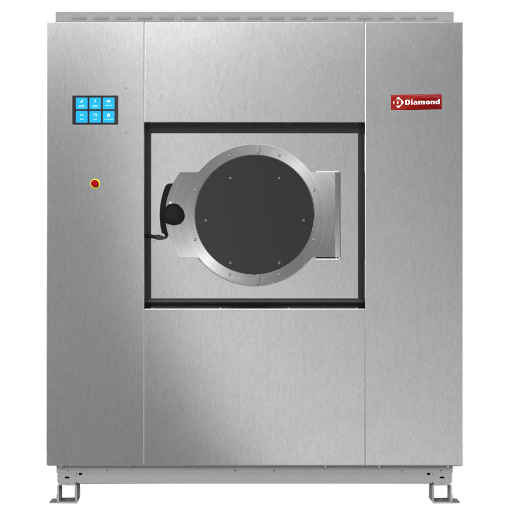Lave-linge industriel DIAMOND 40 kg - Super essorage 800 tr/min - Inox