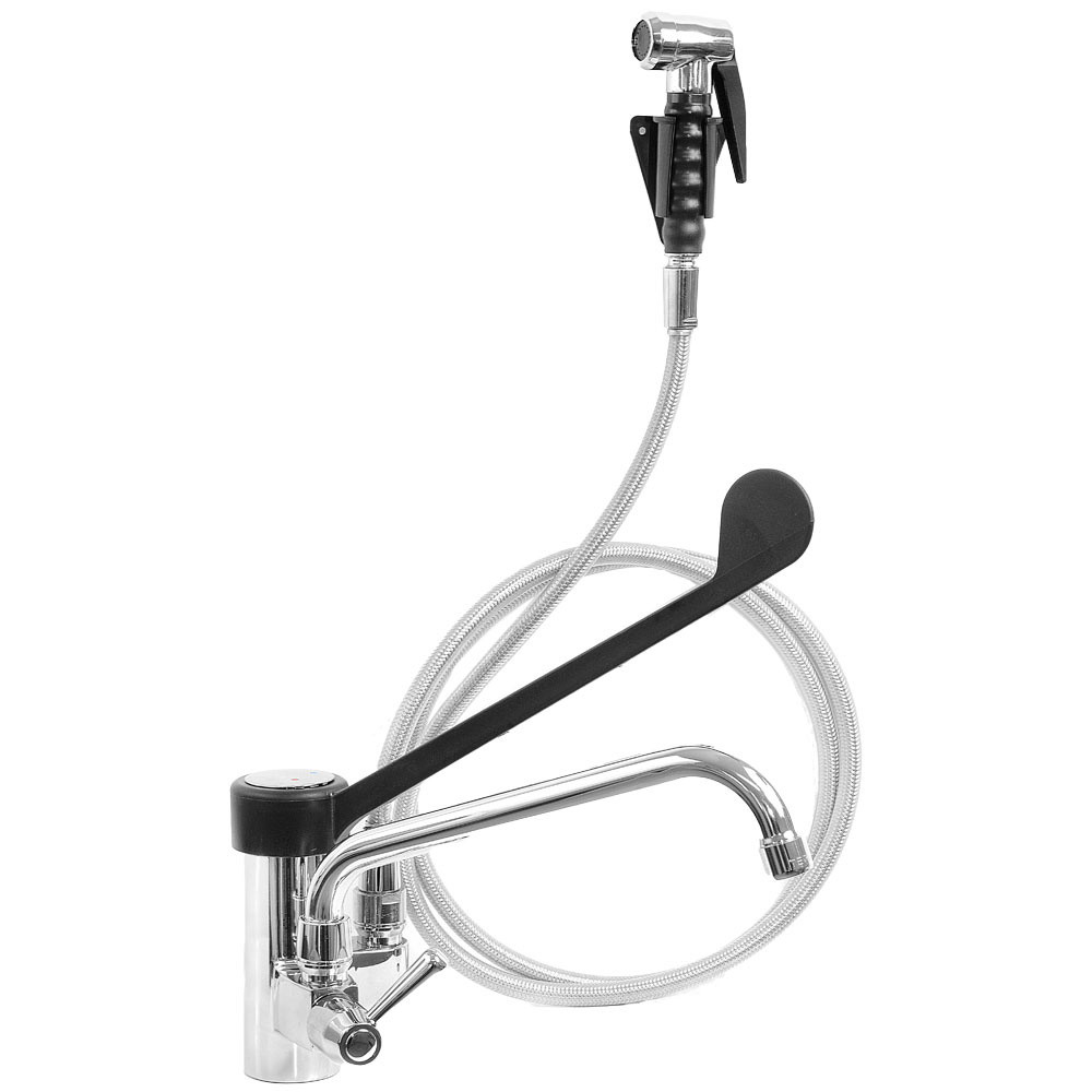 Robinet mitigeur DIAMOND avec douchette extractible - Commande à coude