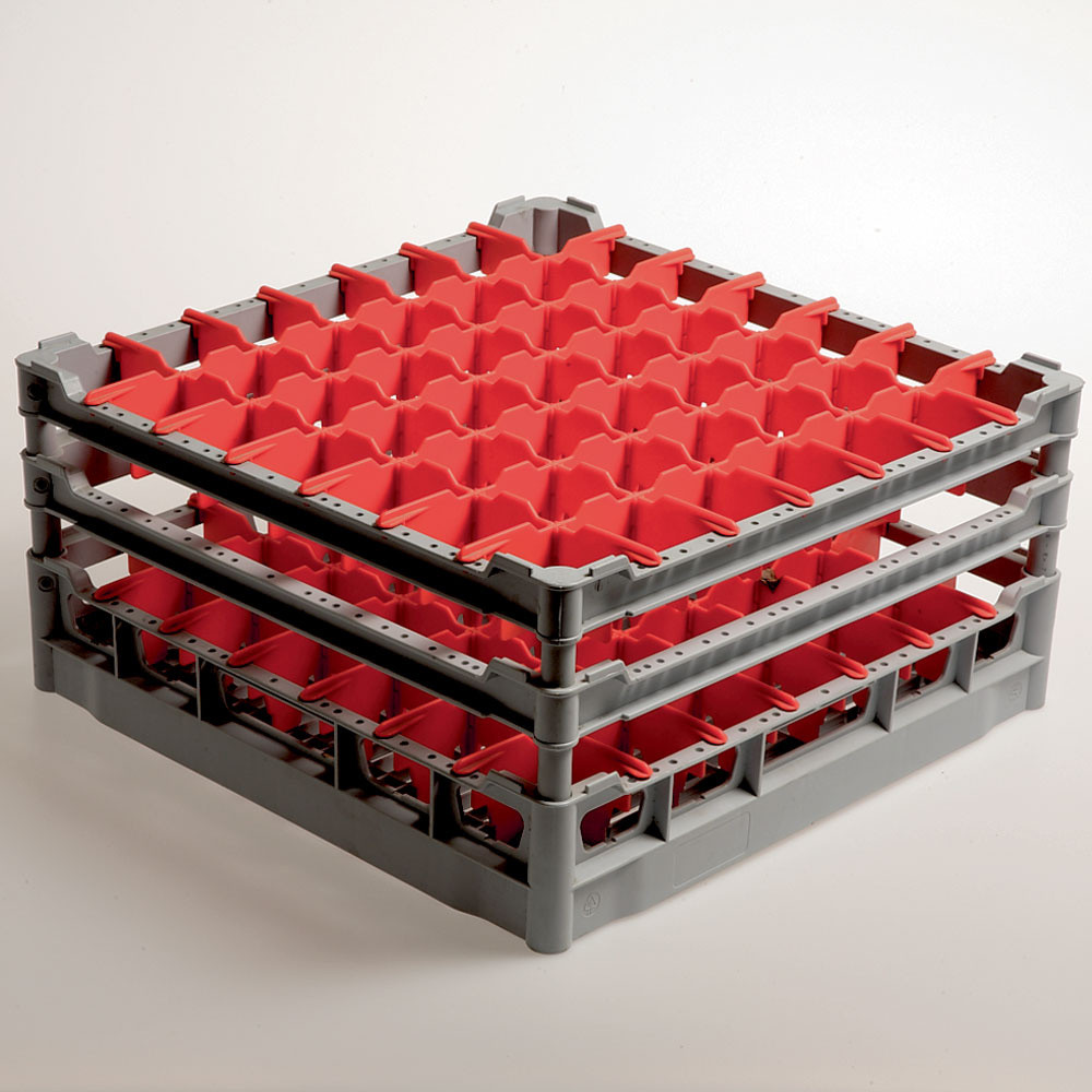 Panier lave-vaisselle DIAMOND pour 49 verres - Ø63mm, h210mm