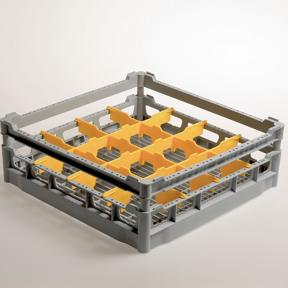 Panier 16 verres Diamond - Organisation professionnelle lave-vaisselle