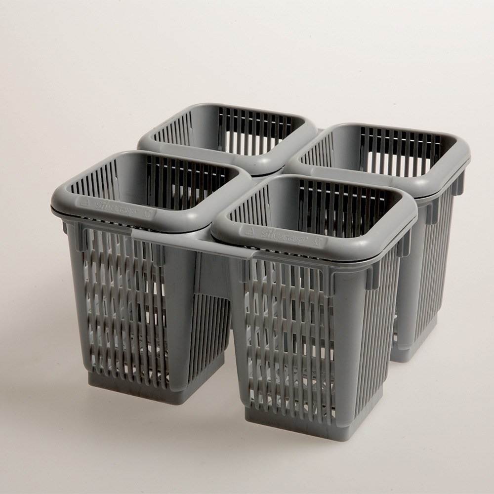 Compartiment à couverts 4 secteurs polypropylène - DIAMOND