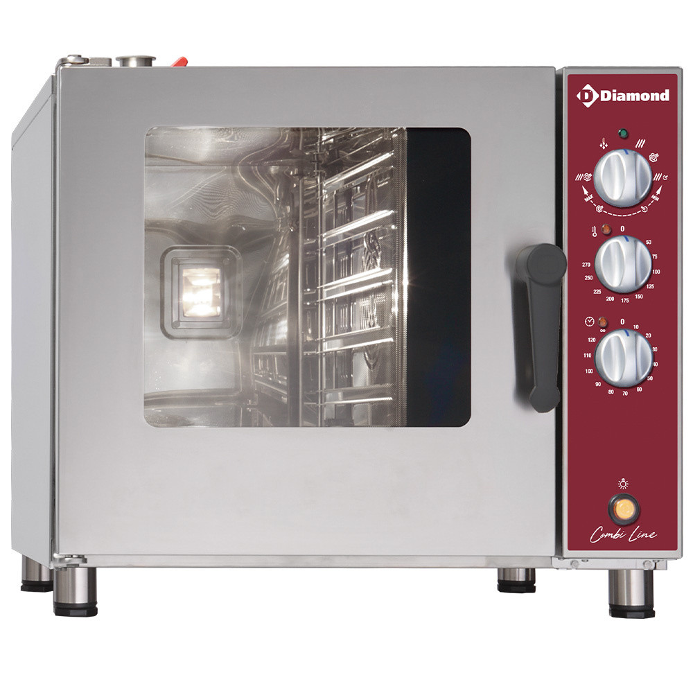 Four vapeur/convection DIAMOND DFV-511/P - 5 niveaux GN 1/1, 6 kW