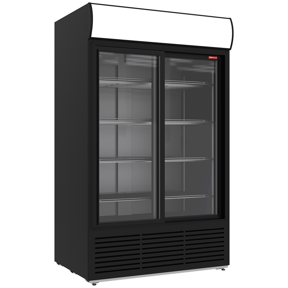 Vitrine Diamond 1230L - Ventilation positive et caisson lumineux