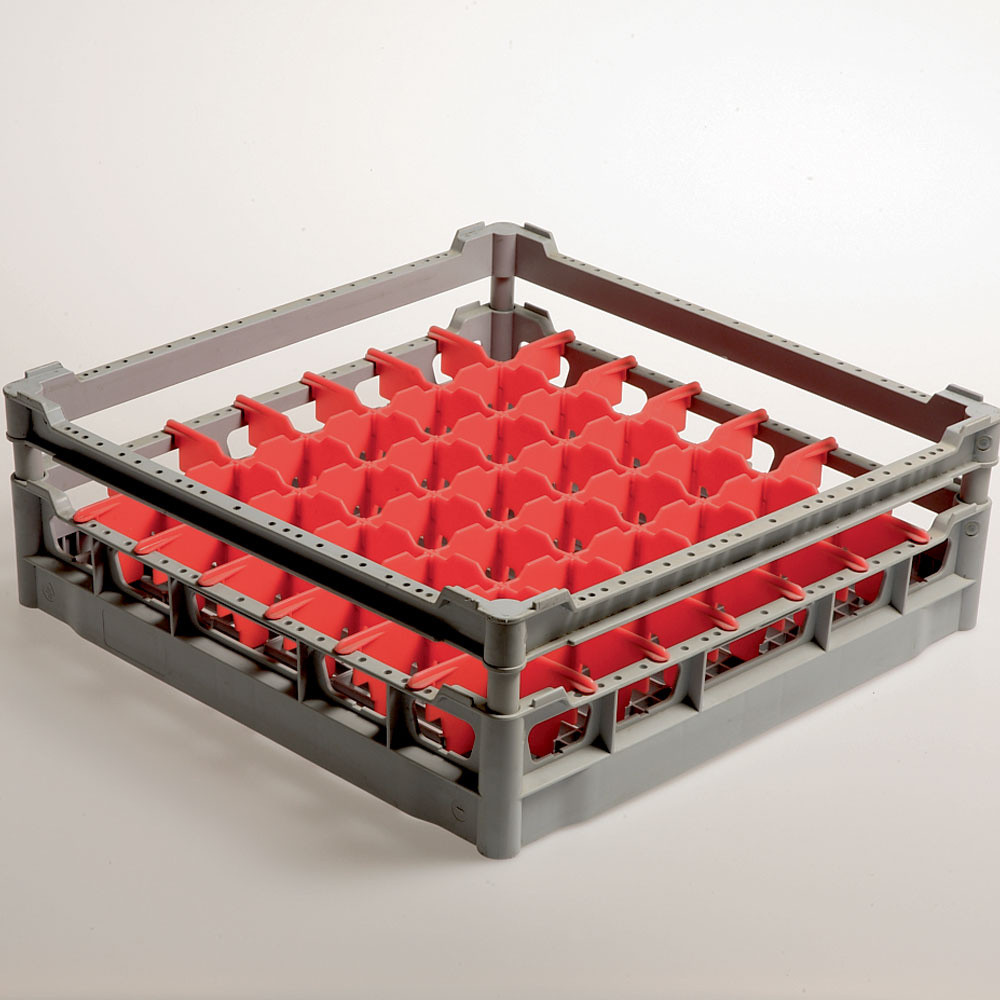 Panier 49 verres Diamond - Rangement et lavage professionnel