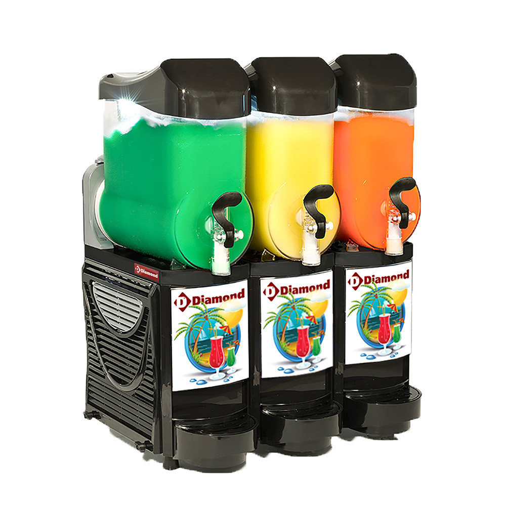 Distributeur granita DIAMOND 3x10L - Machine pro pour sorbets