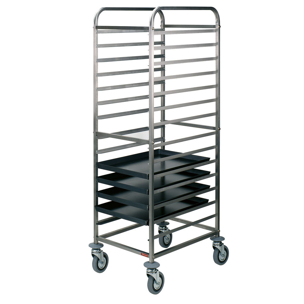 Échelle à platines inox DIAMOND 14 niveaux - Stockage professionnel