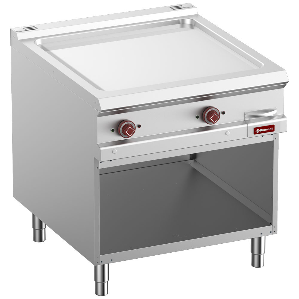 Plaque de cuisson DIAMOND - Cuisson professionnelle chromée 12 kW