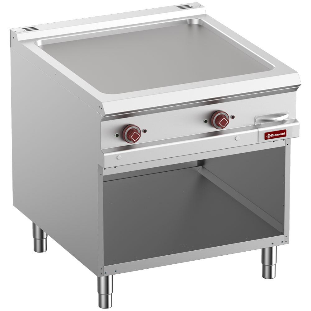 Plaque cuisson électrique lisse DIAMOND - Module 1/1 armoire ouverte