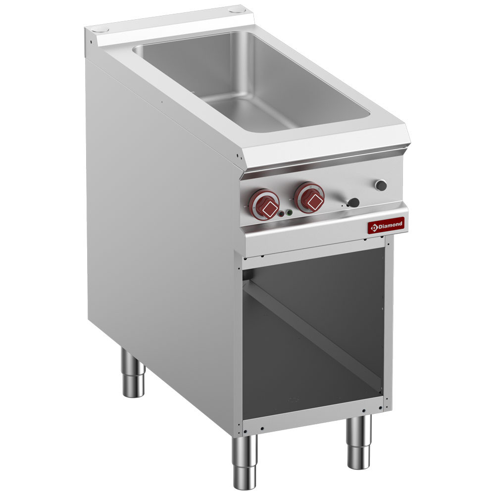 Bain-marie DIAMOND 4x GN 1/3 - Cuve inox 304, régulation 30-90°C