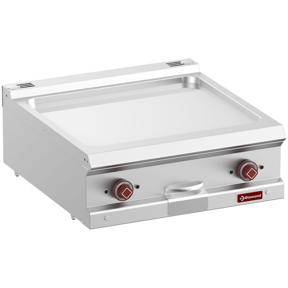 Plaque de cuisson électrique DIAMOND - Chrome dur professionnel 10 kW
