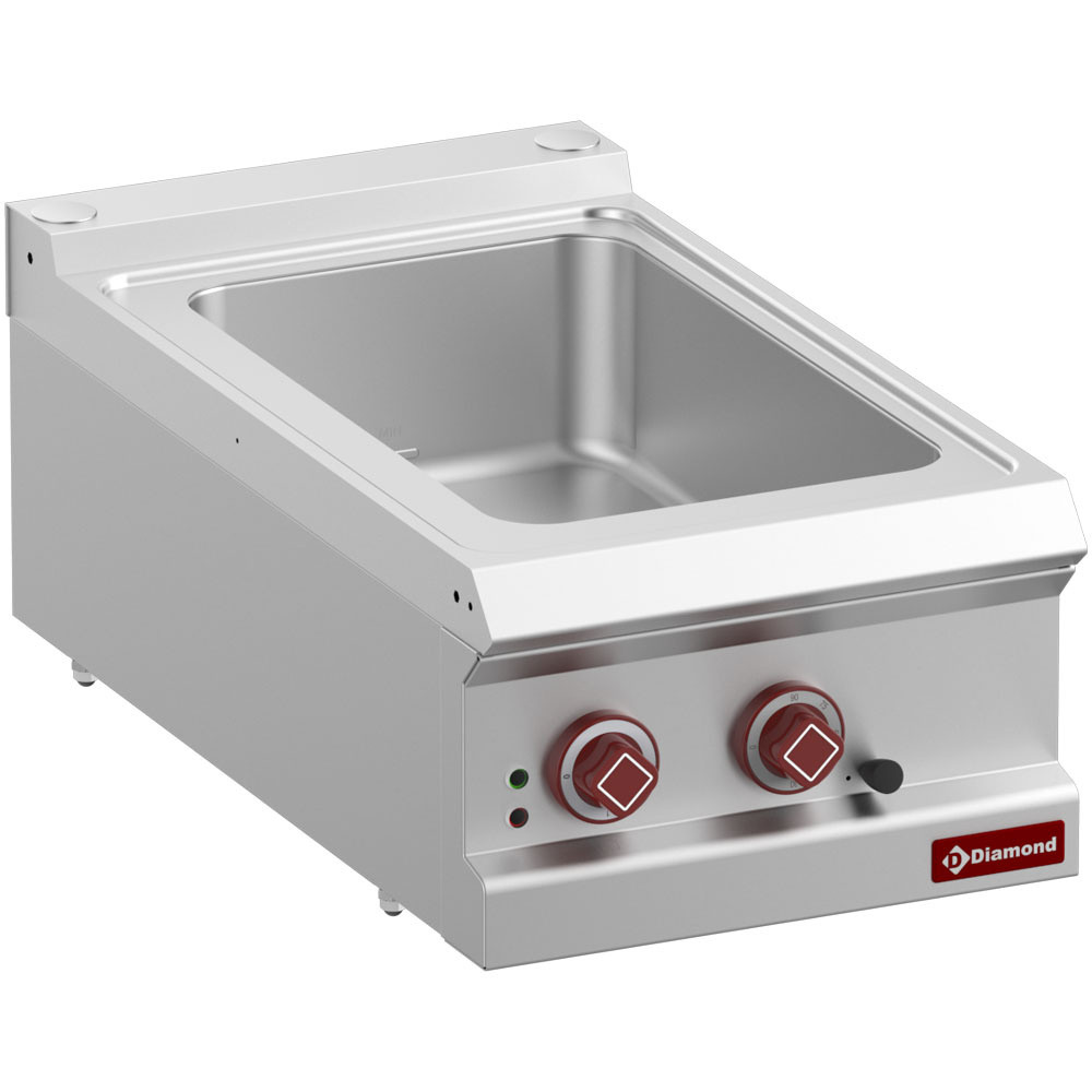 Bain-marie électrique DIAMOND GN 1/1 - Professionnel, cuve inox, IPX5