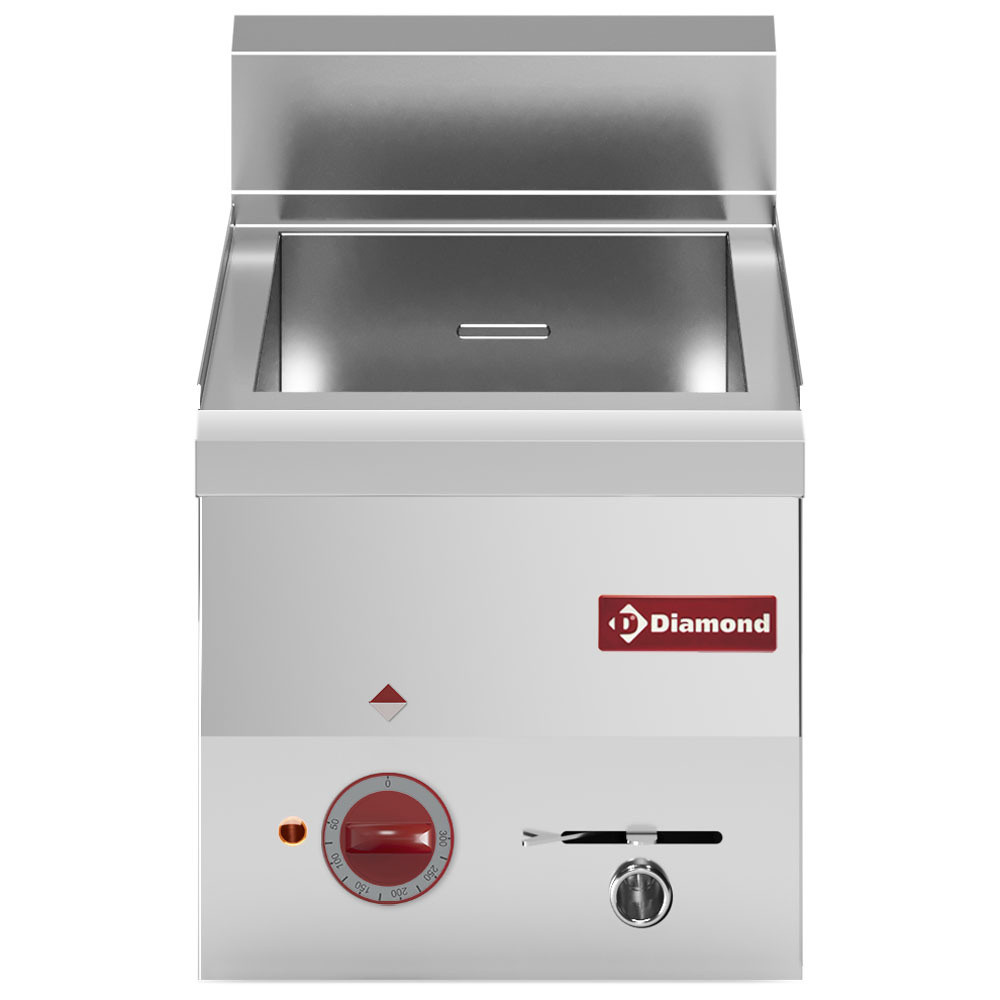 Bain-marie électrique DIAMOND 3 bacs GN 1/4 - Inox AISI 304, 1,5 kW