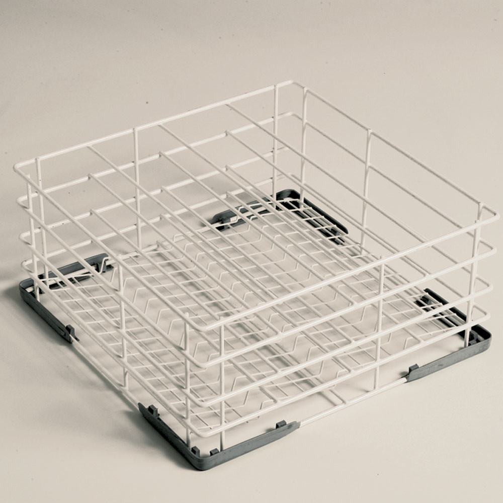 Panier lave-verres Diamond Ø110 mm - 400x400 mm pour usage HORECA