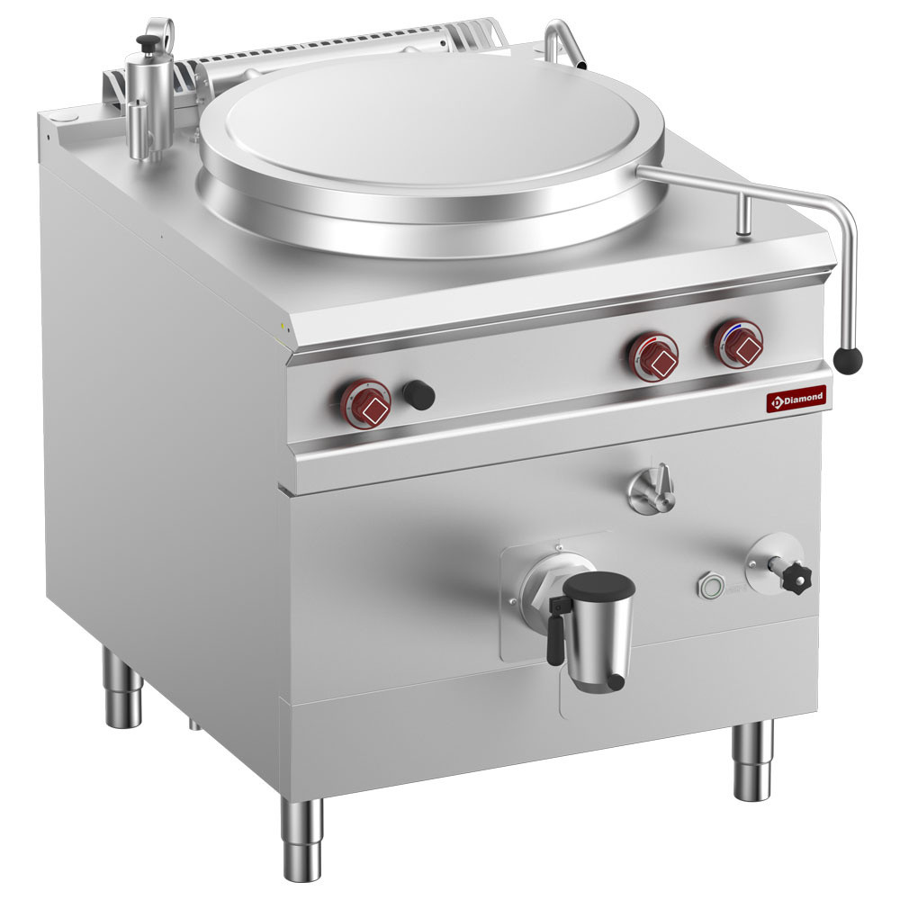 Marmite gaz DIAMOND 150L - Cuve inox, chauffage indirect professionnel
