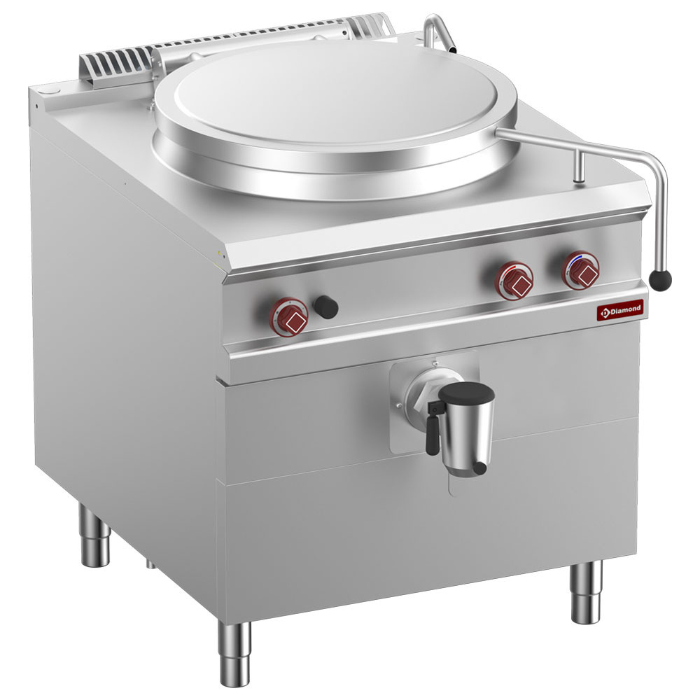 Marmite gaz DIAMOND 100L - Cuve inox, chauffage direct sur meuble