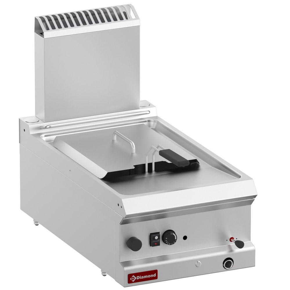 Friteuse gaz Diamond 9L - Professionnelle avec cuve inox et régulation