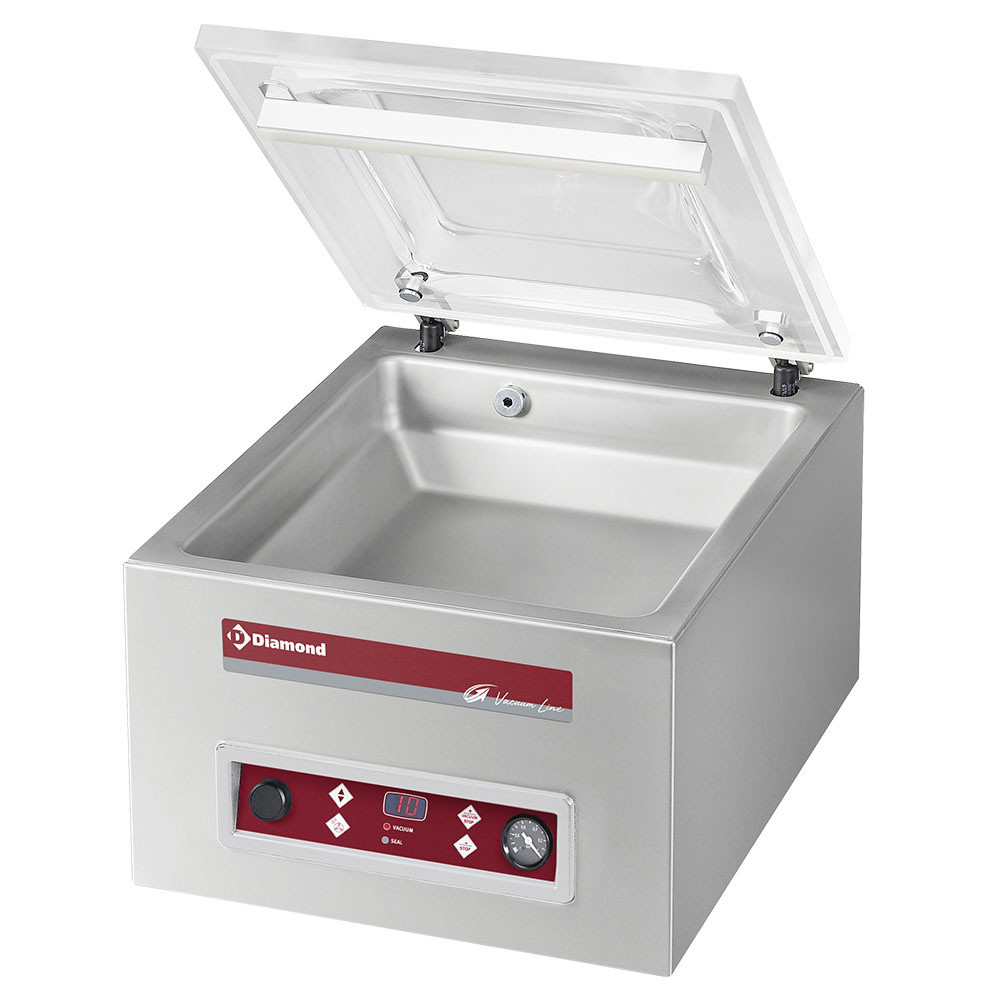 Machine sous-vide DIAMOND - Chambre 350x370x150 mm - Pompe 8 m³/h