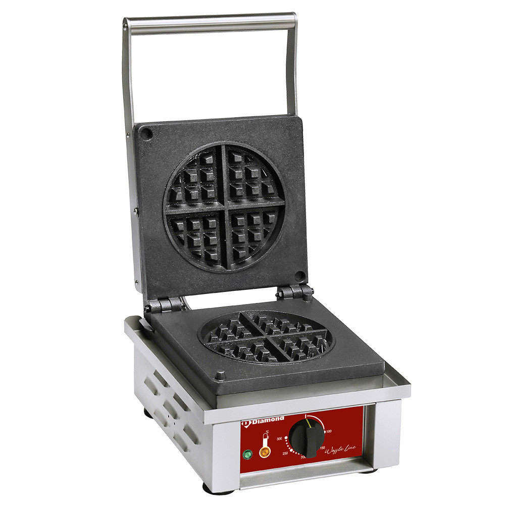 Gaufrier électrique DIAMOND GEV-4N - 4 éventails - Professionnel