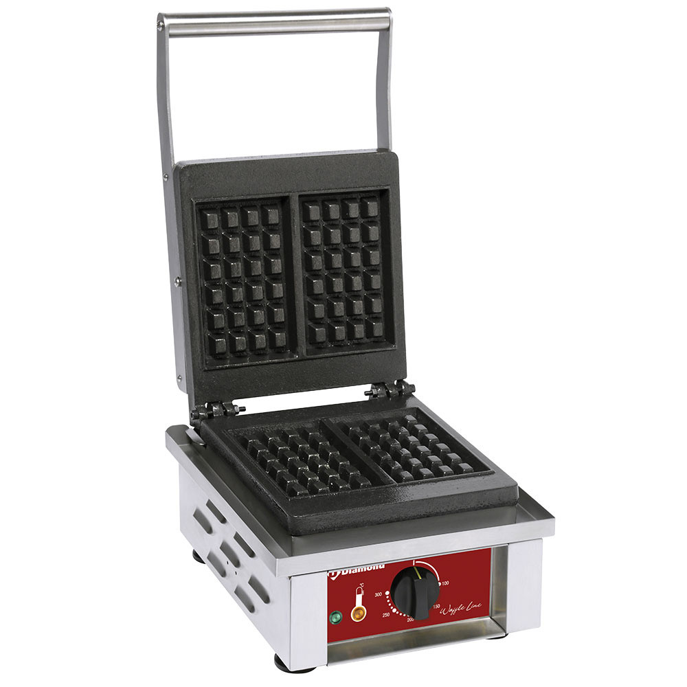 Gaufrier électrique DIAMOND Type Liège 4x6 - Cuisson professionnelle