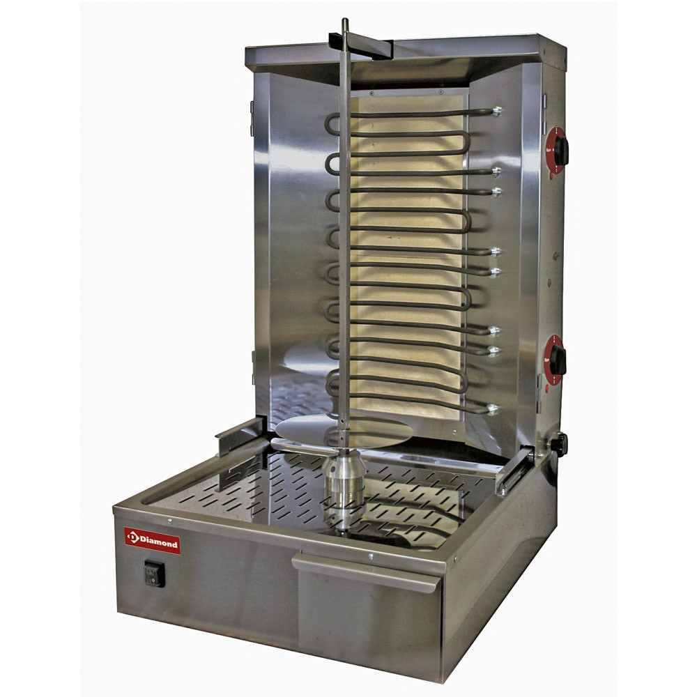 Gyros grill électrique DIAMOND 35 kg - Professionnel haute capacité