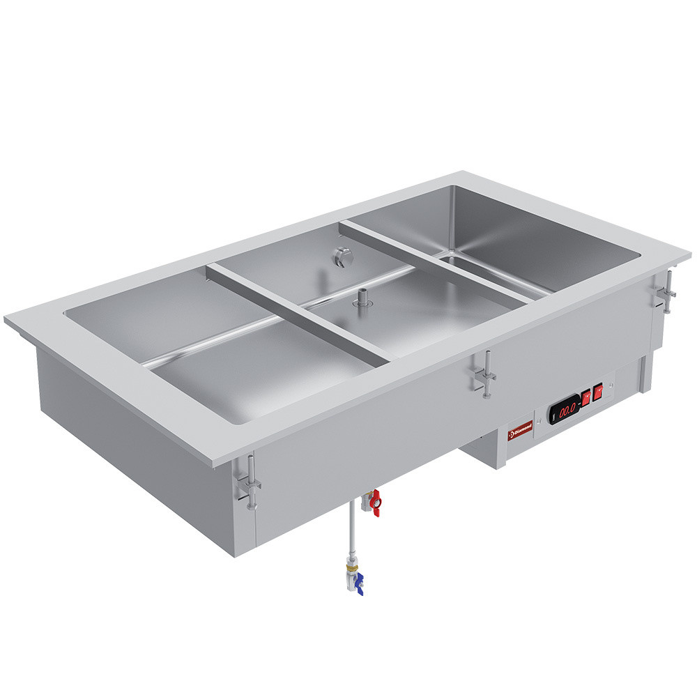 Élément bain-marie 5X GN 1/1 DIAMOND - Bain-marie électrique pro