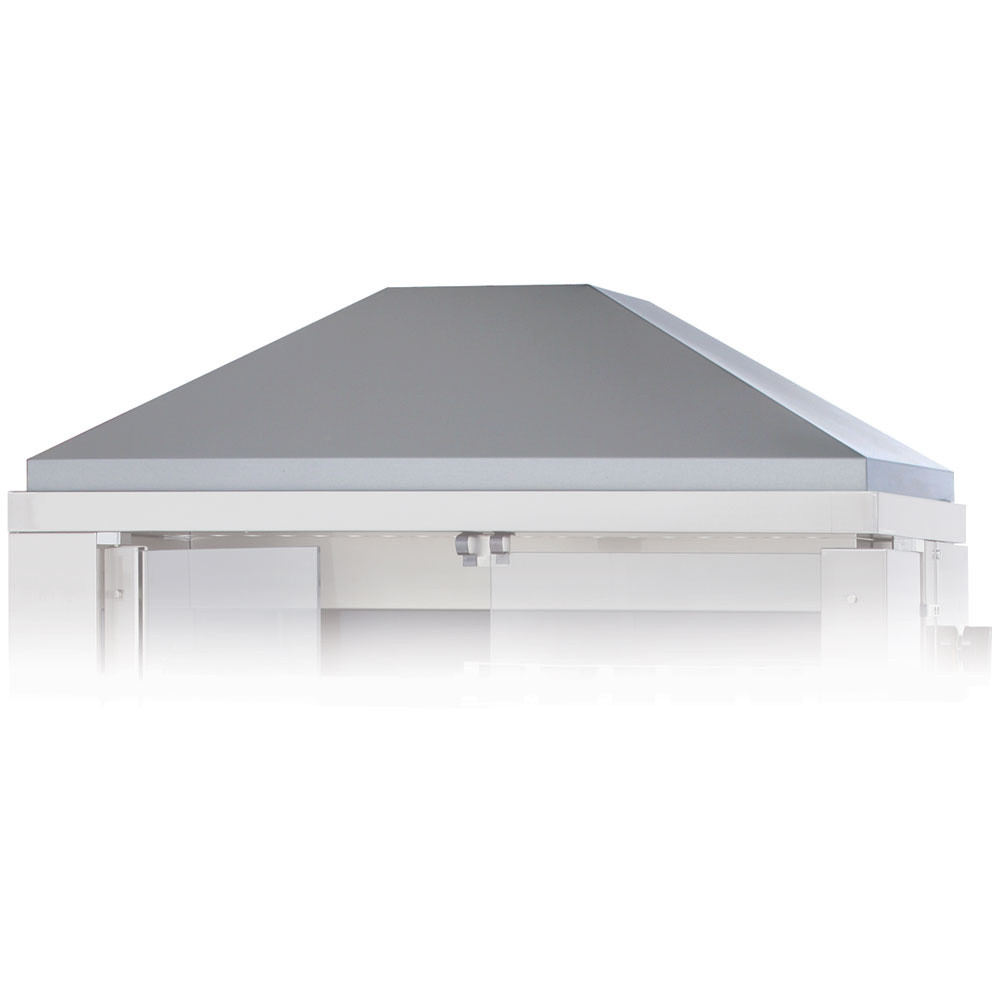 Hotte Diamond sans moteur pour rôtissoires - Équipement professionnel