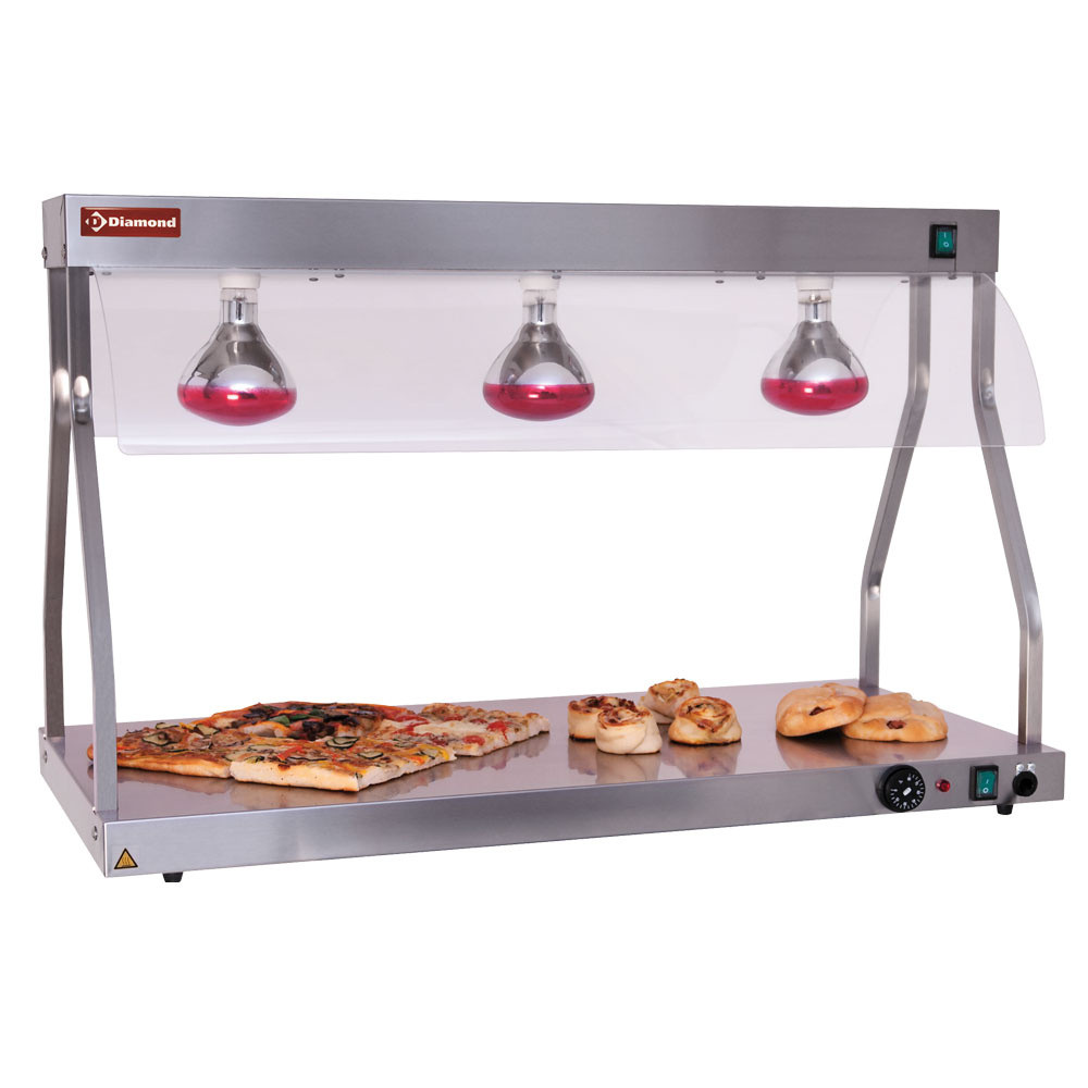Pont chauffant DIAMOND - Lampes infrarouges pour maintien au chaud