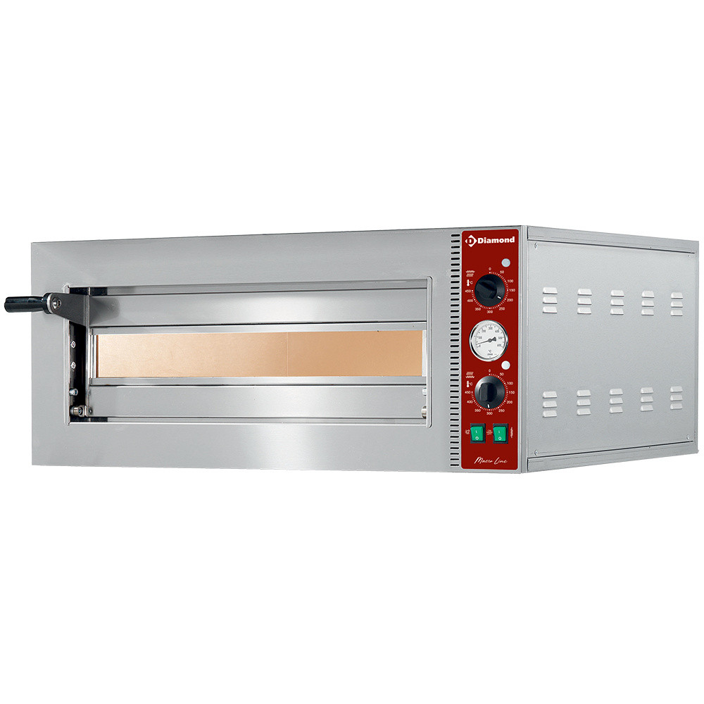 Four à pizzas DIAMOND Ø 420 mm - Cuisson professionnelle à 450°C