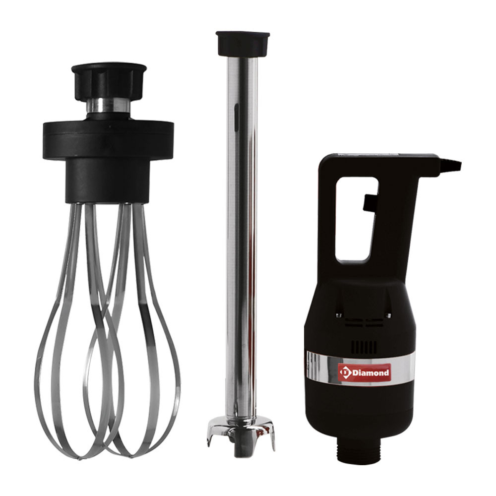 Ensemble mixer plongeant DIAMOND - 230L capacité + fouet 50L pour CHR