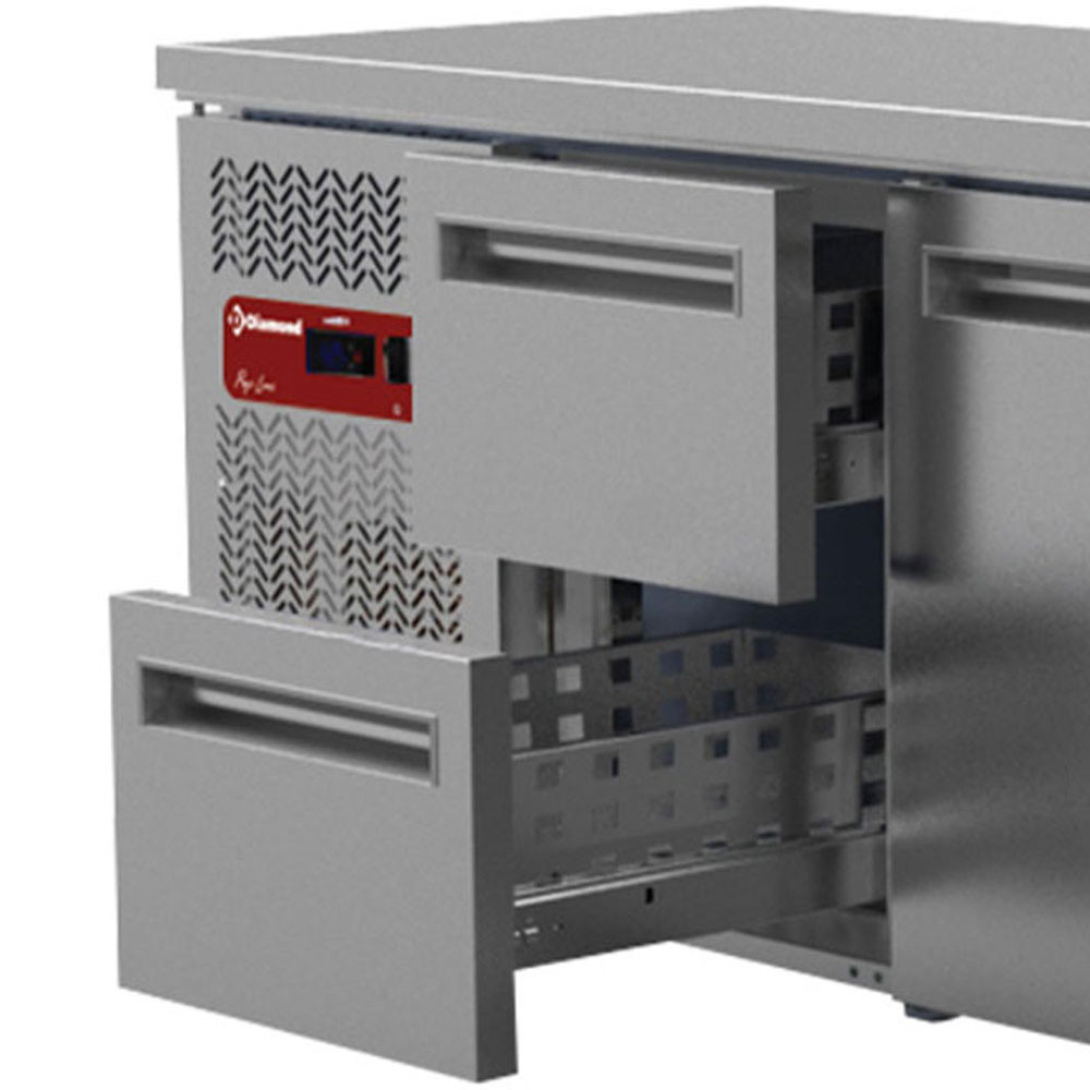 Kit bloc tiroirs Diamond pour tables MR - Organisation professionnelle