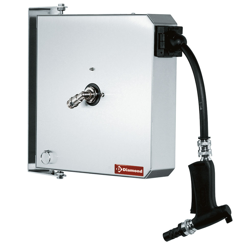 Poste de nettoyage DIAMOND MID-6/R2 - Enrouleur automatique 6 mètres