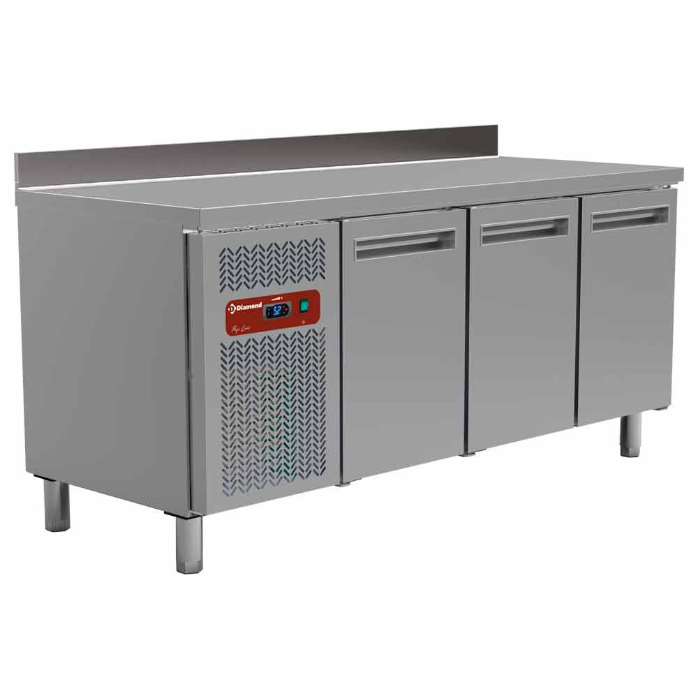 Table réfrigérée DIAMOND ventilée 3 portes GN 1/1 - 405 litres