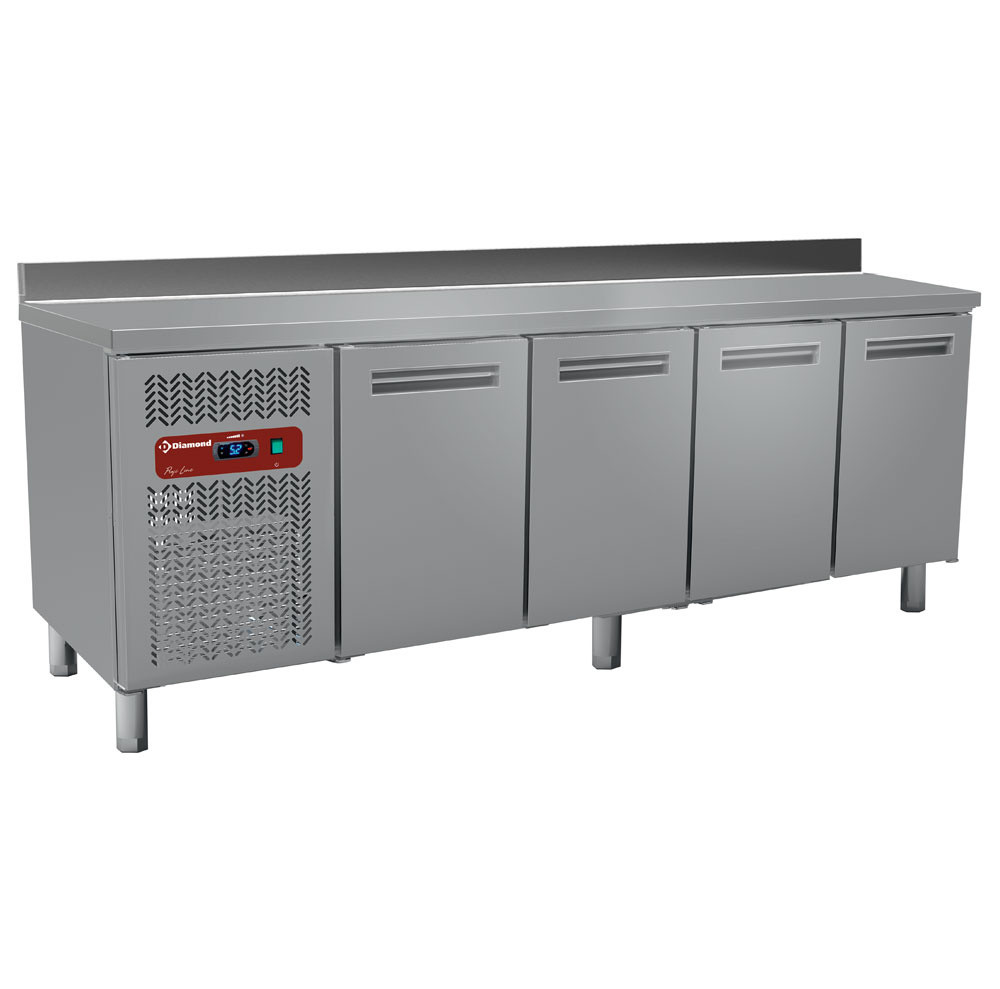 Table réfrigérée DIAMOND 4 portes GN 1/1 - 550 litres - Froid ventilé