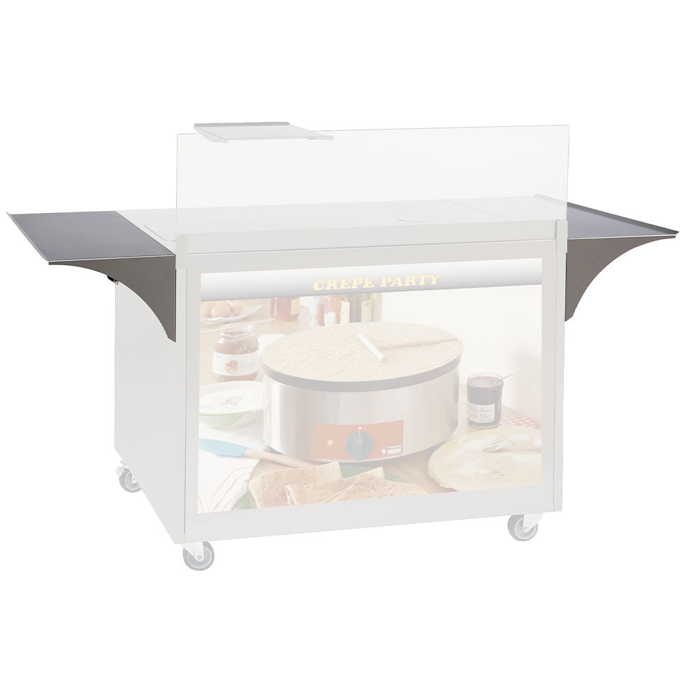 Tablette latérale en inox DIAMOND - Accessoire professionnel HORECA