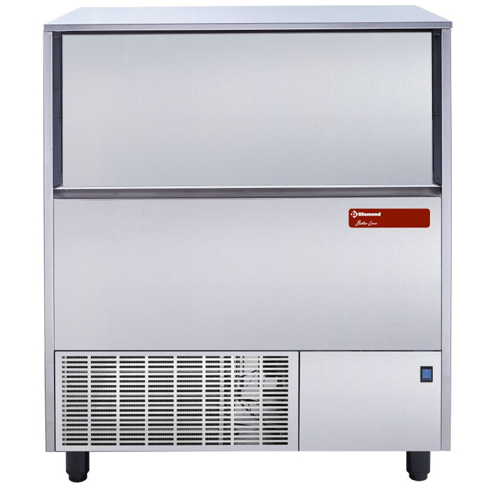 Machine à glaçons creux DIAMOND 122 kg/jour avec réserve 50 kg
