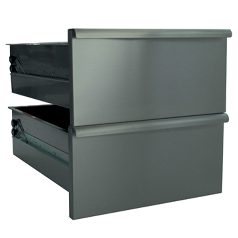 2 tiroirs soubassement Diamond N65/BA4-N - Stockage professionnel