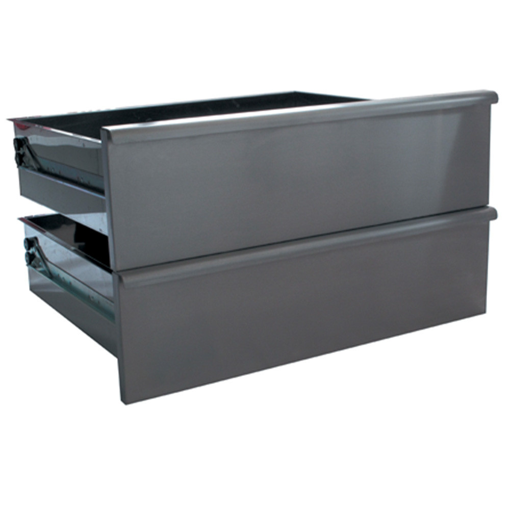 Meuble soubassement 2 tiroirs Diamond N65/BA7-N - Gamme ALPHA 650 EVO