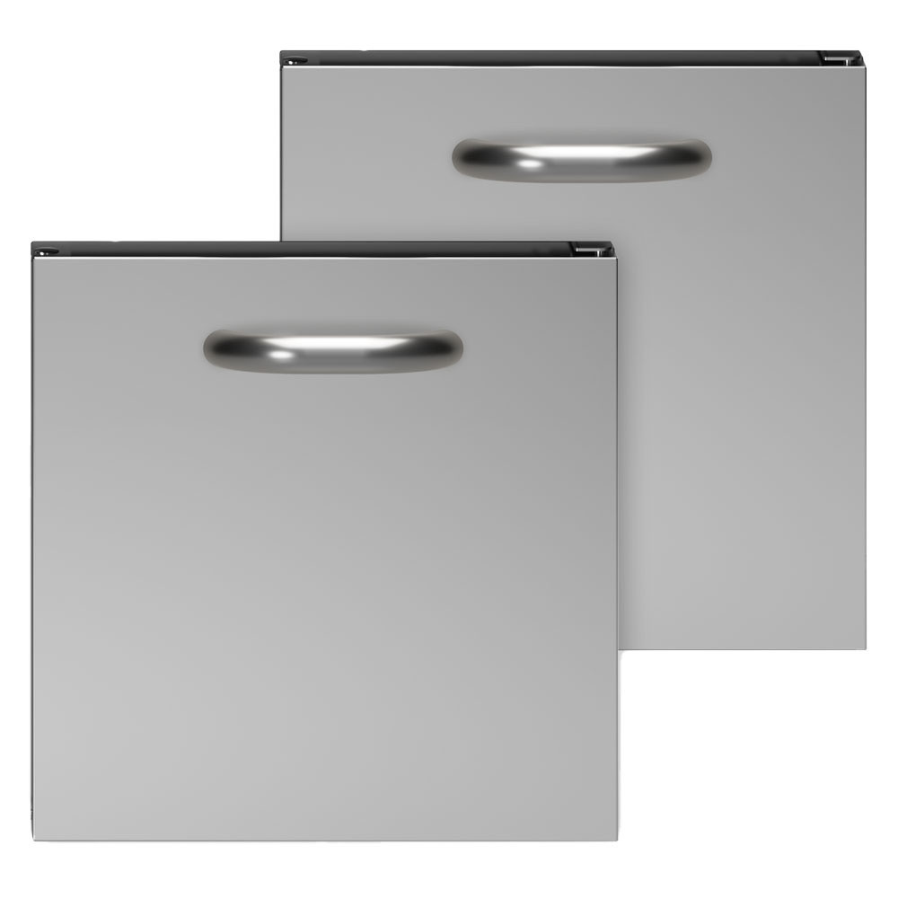Portes soubassement 700 mm Diamond - Gamme Alpha 650 pour cuisine pro