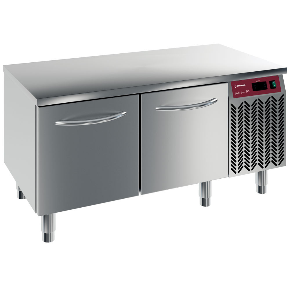Soubassement réfrigéré DIAMOND 2 tiroirs GN 1/2+1/3 - Équipement CHR